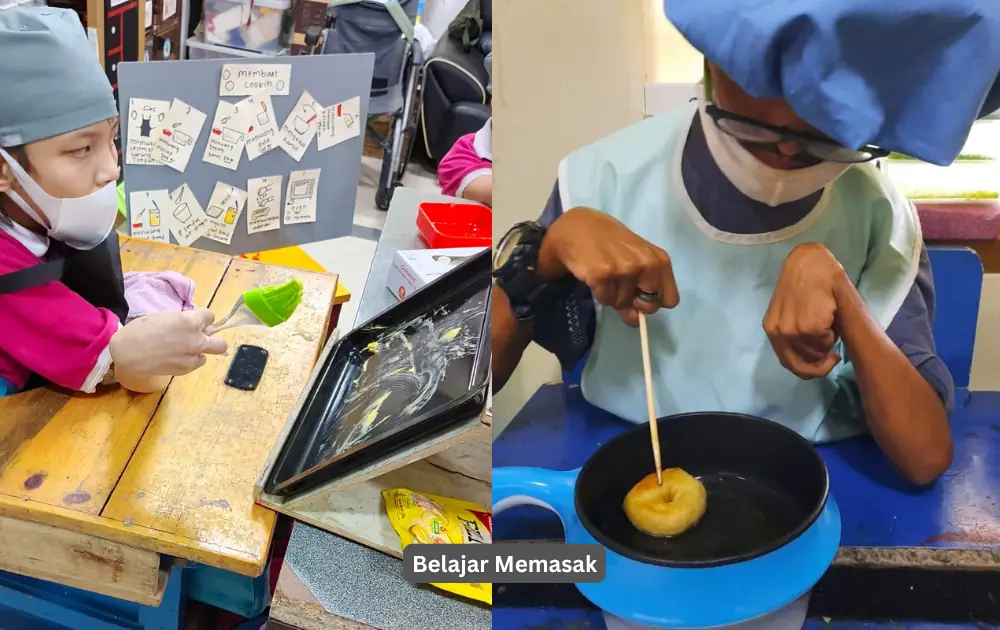 bina diri belajar masak yayasan sayap ibu